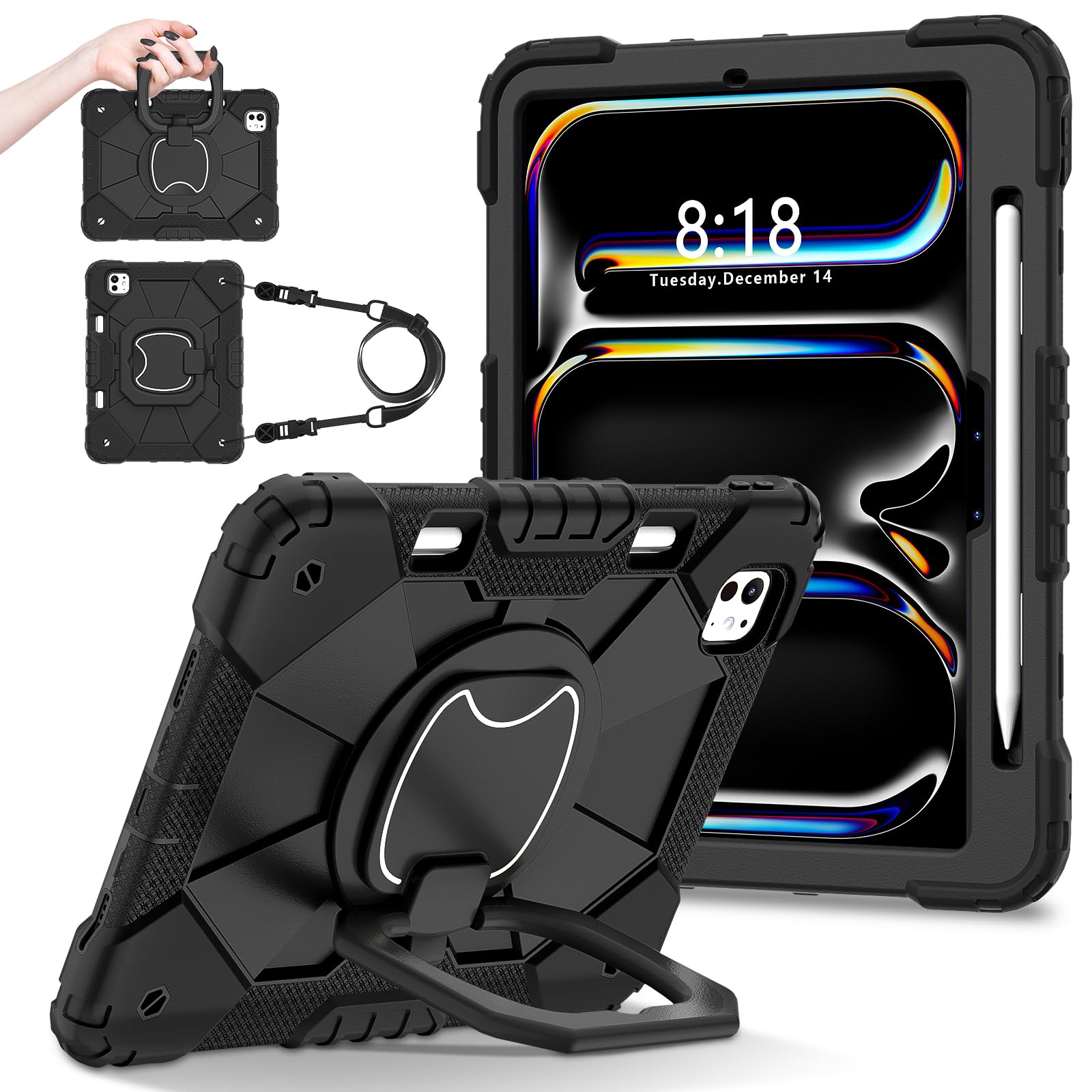 Amazon.co.jp: 【FENUSL】for iPad Pro 2024 (M4)11インチ第5世代